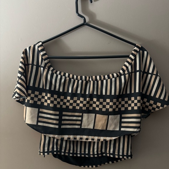 Tracy Reese Lola Off- The- Shoulder Flounce Top - Picture 3 of 6